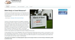 Desktop Screenshot of creedrehearsal.com